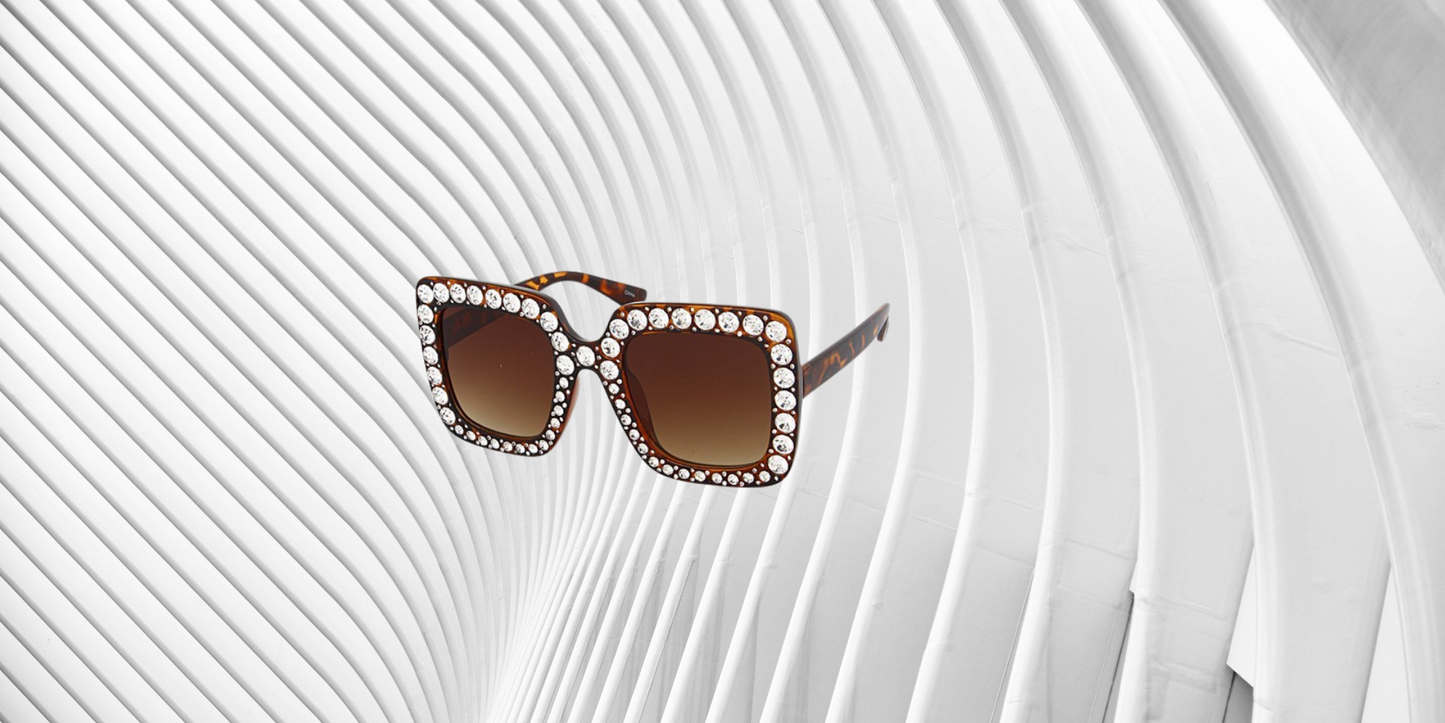 Rhinestone Glasses Variety Colors