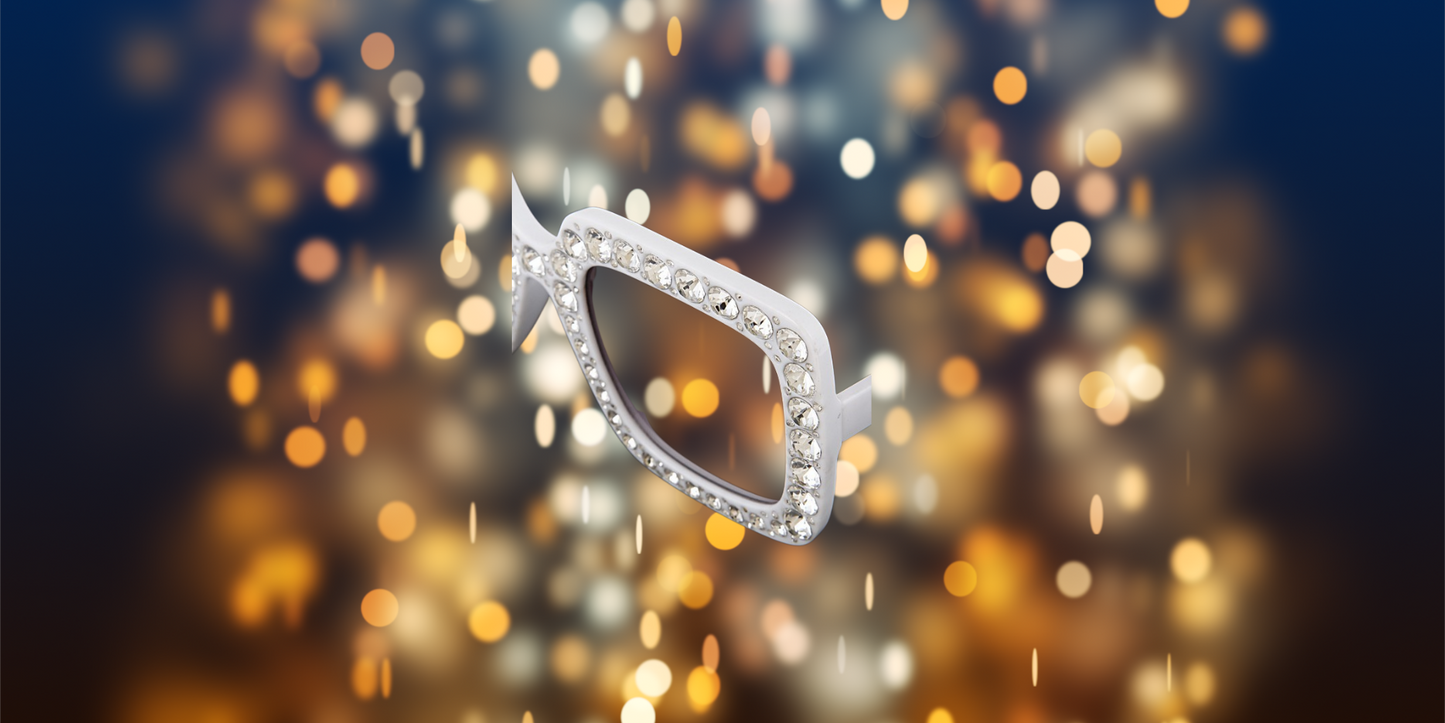 Rhinestone Glasses Variety Colors